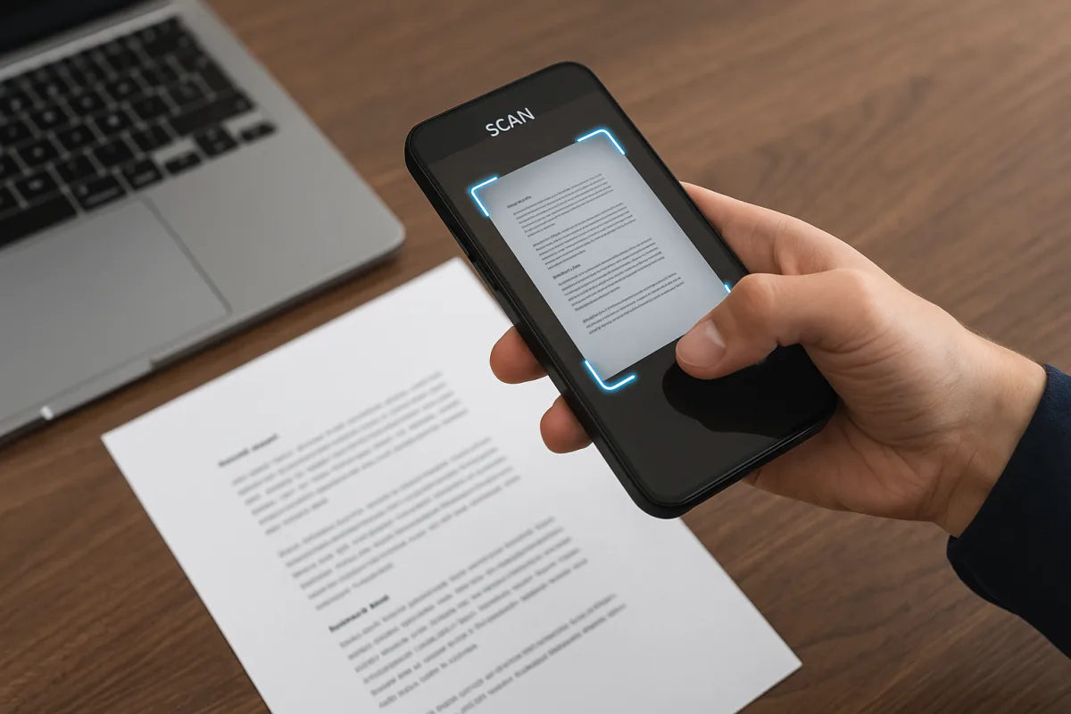 App per la scansione documenti: la funzione intelligente che aumenta la precisione